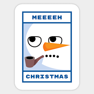 Snowman Sticker